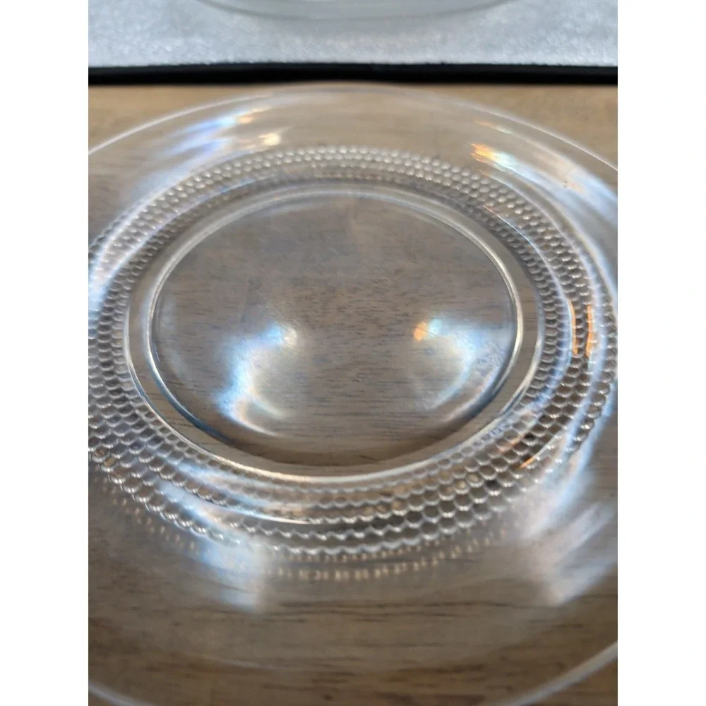 Vintage Duncan Miller Teardrop Clear Glass‎ 8.5